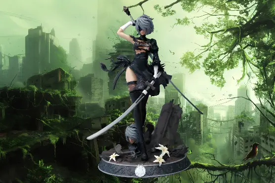Фигурки 2B Ниер Автомата / NieR: Automata - YoRHa No.2 Type B / Йорха - 2B
