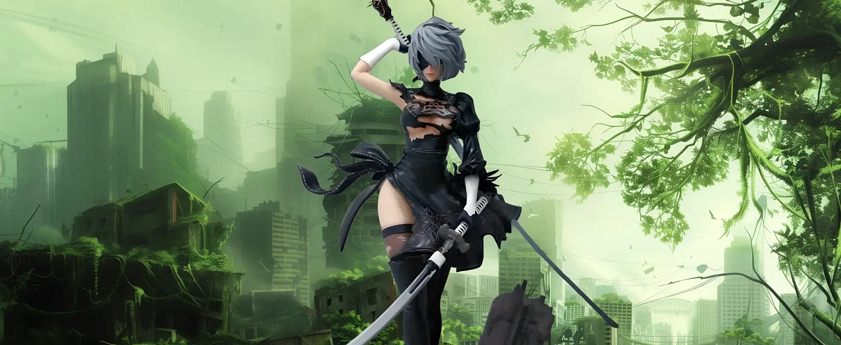 Фигурки 2B Ниер Автомата / NieR: Automata - YoRHa No.2 Type B / Йорха - 2B