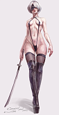 NieR automata 2B фото v 1.71962