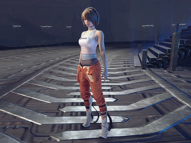 Наряд Челл из Portal 2