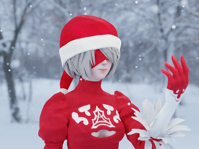 Рождественская Шляпа 2B