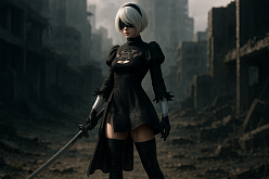 2B Nier фотки v.1.999AI